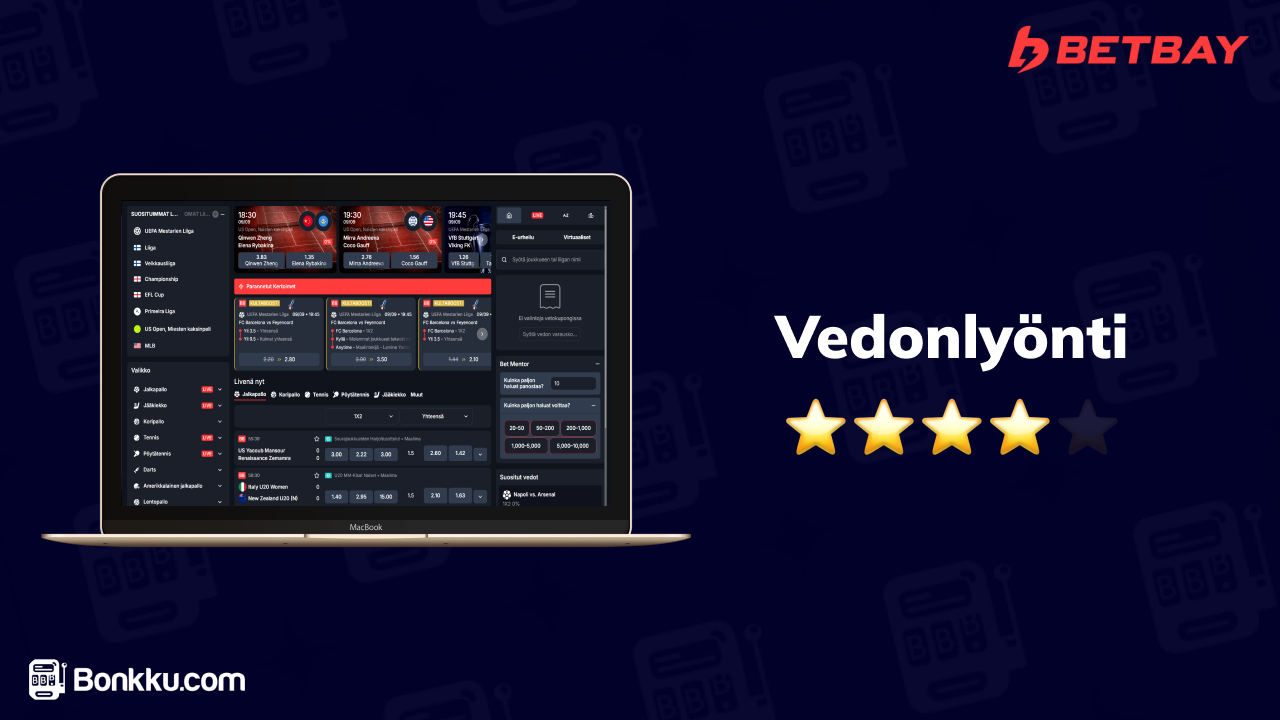 betbay casino vedonlyönti