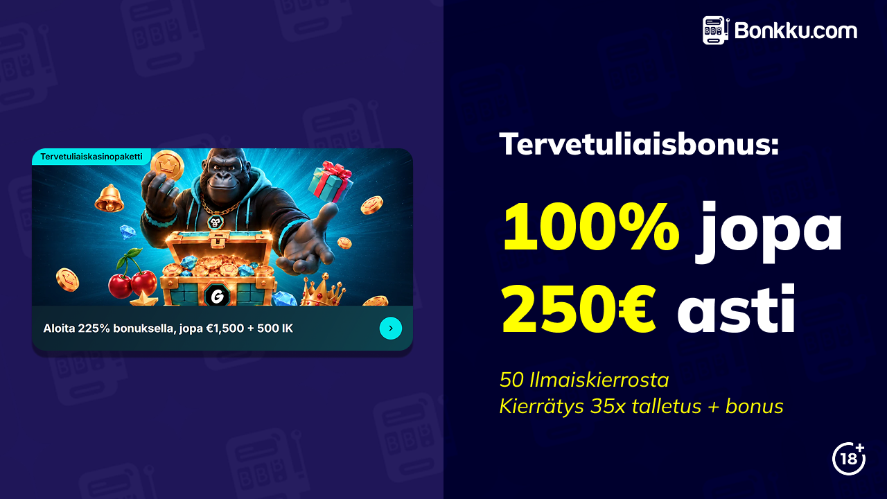 gamblegorilla casino tervetuliaisbonus