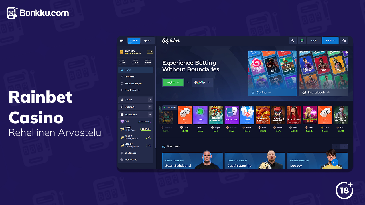 rainbet casino arvostelu