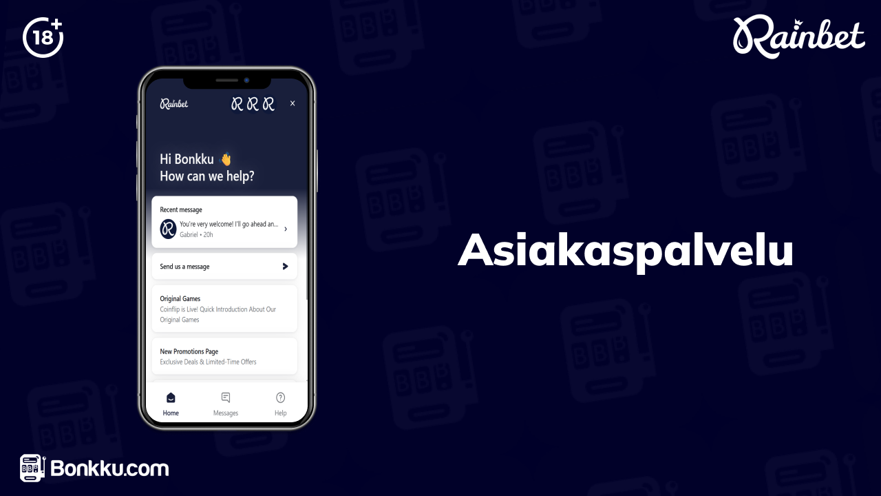 rainbet casino asiakaspalvelu