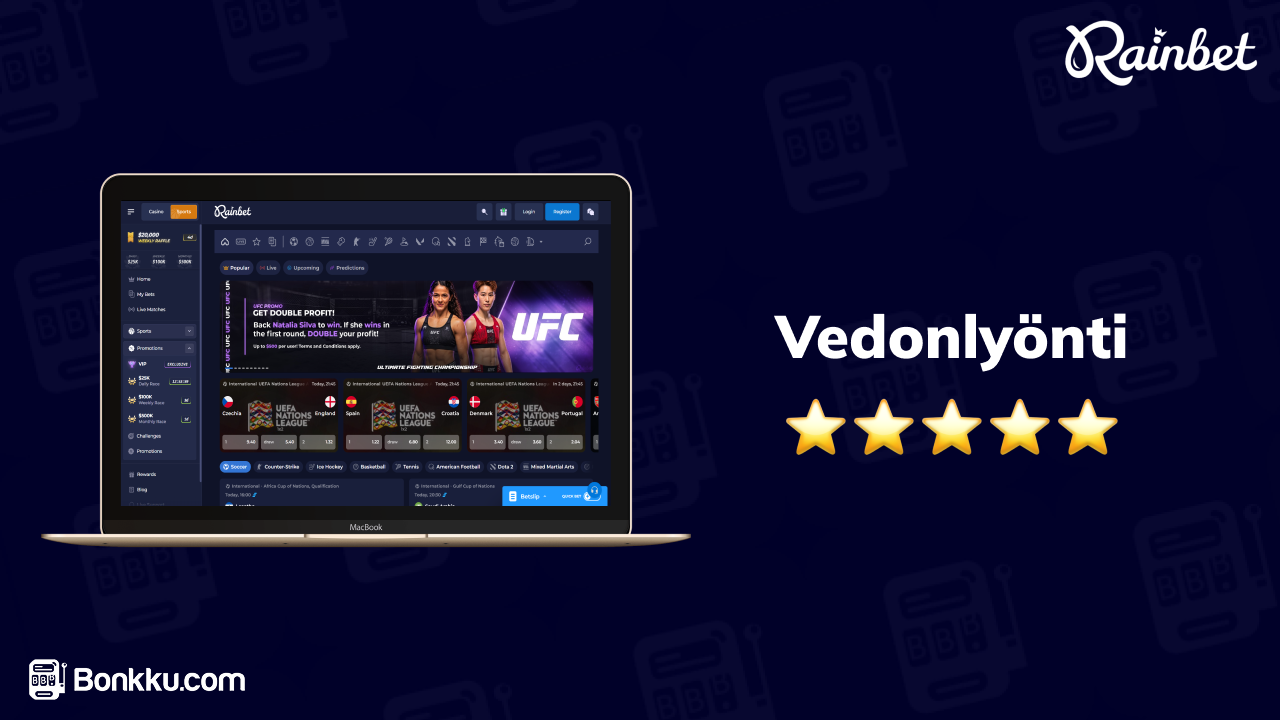 rainbet casino vedonlyönti