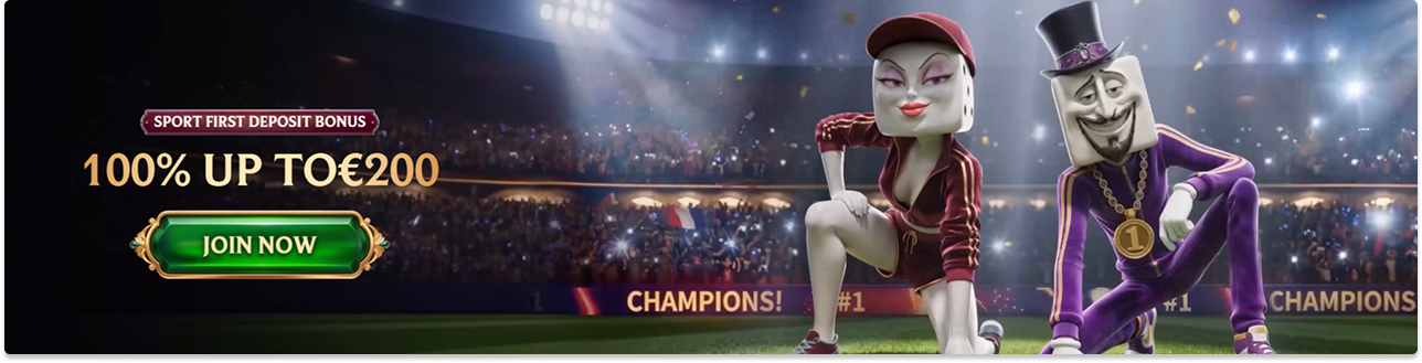 dicepalace casino sports welcome bonus