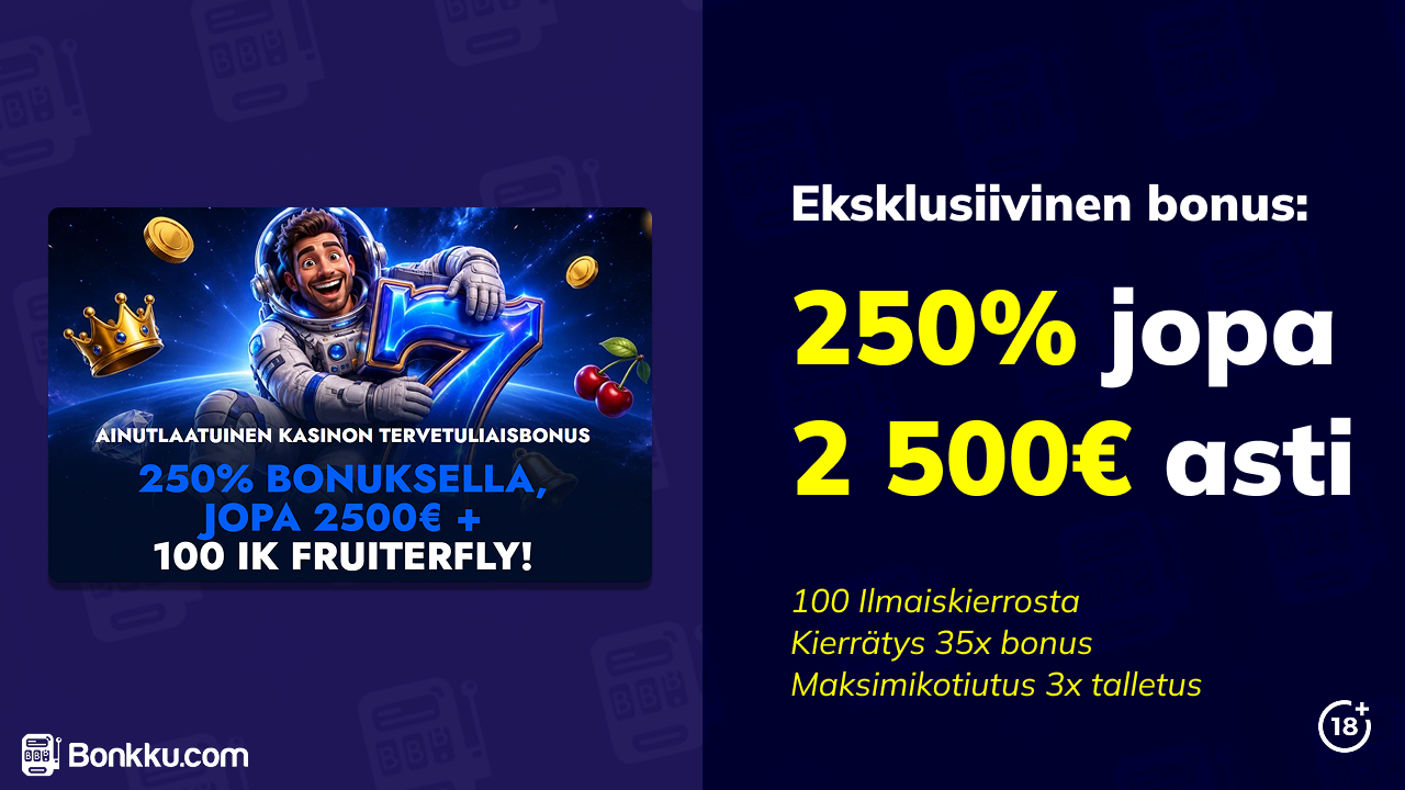 lunaloots casino eksklusiivinen bonus