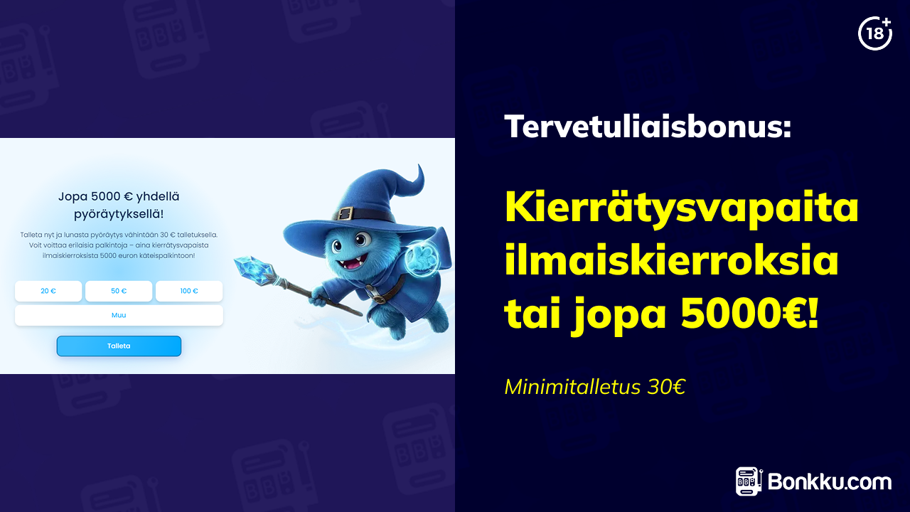 taika spinni casino bonus