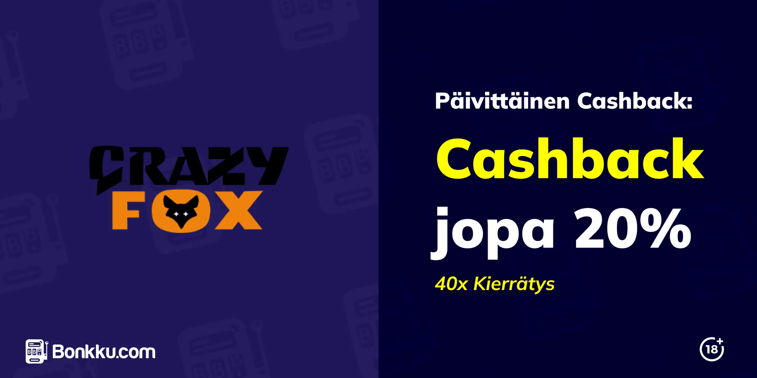 crazy fox cashback