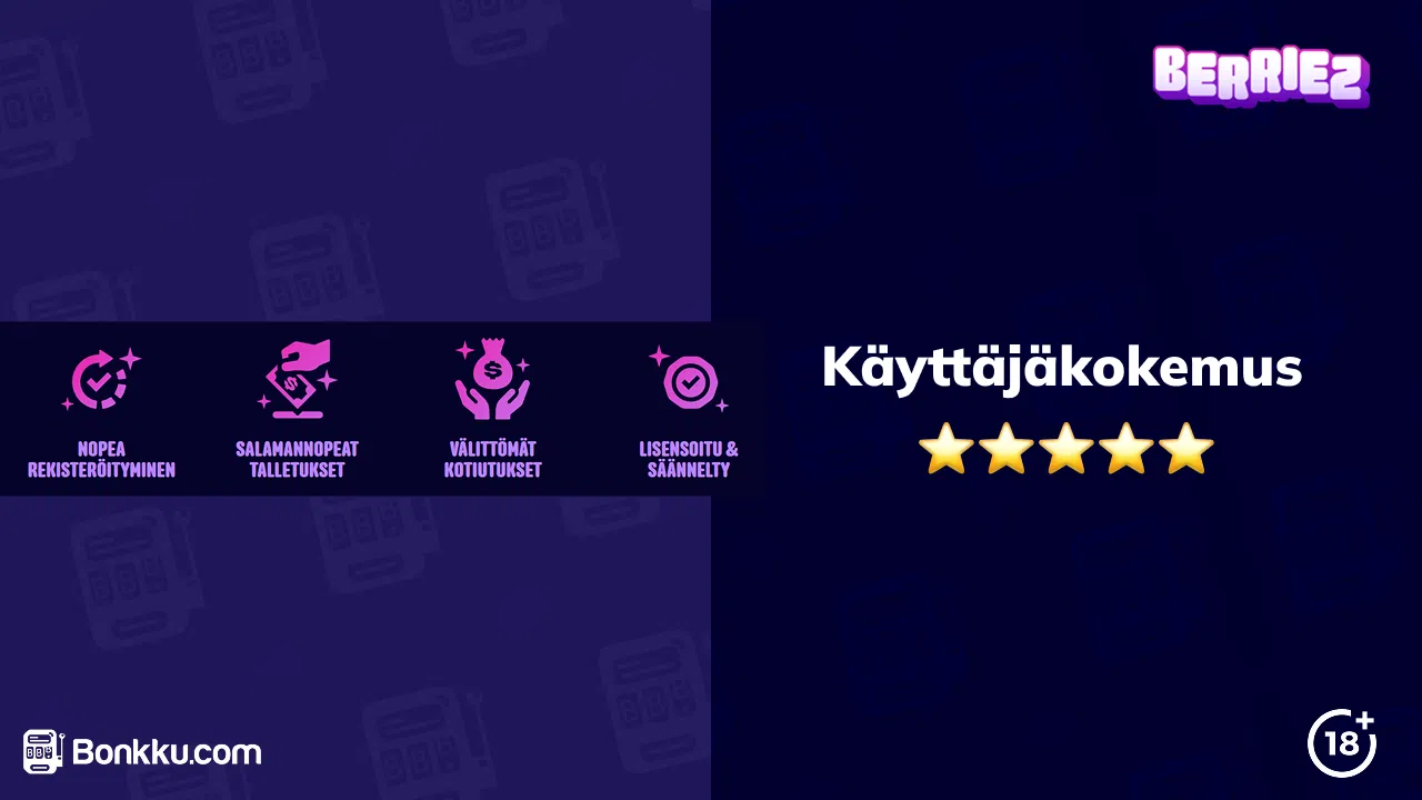 berriez casino käyttäjäkokemus