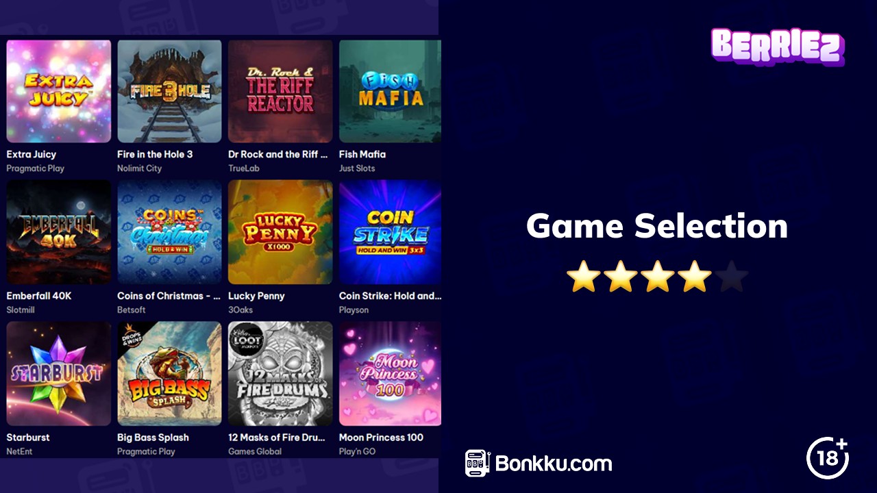 berriez game selection