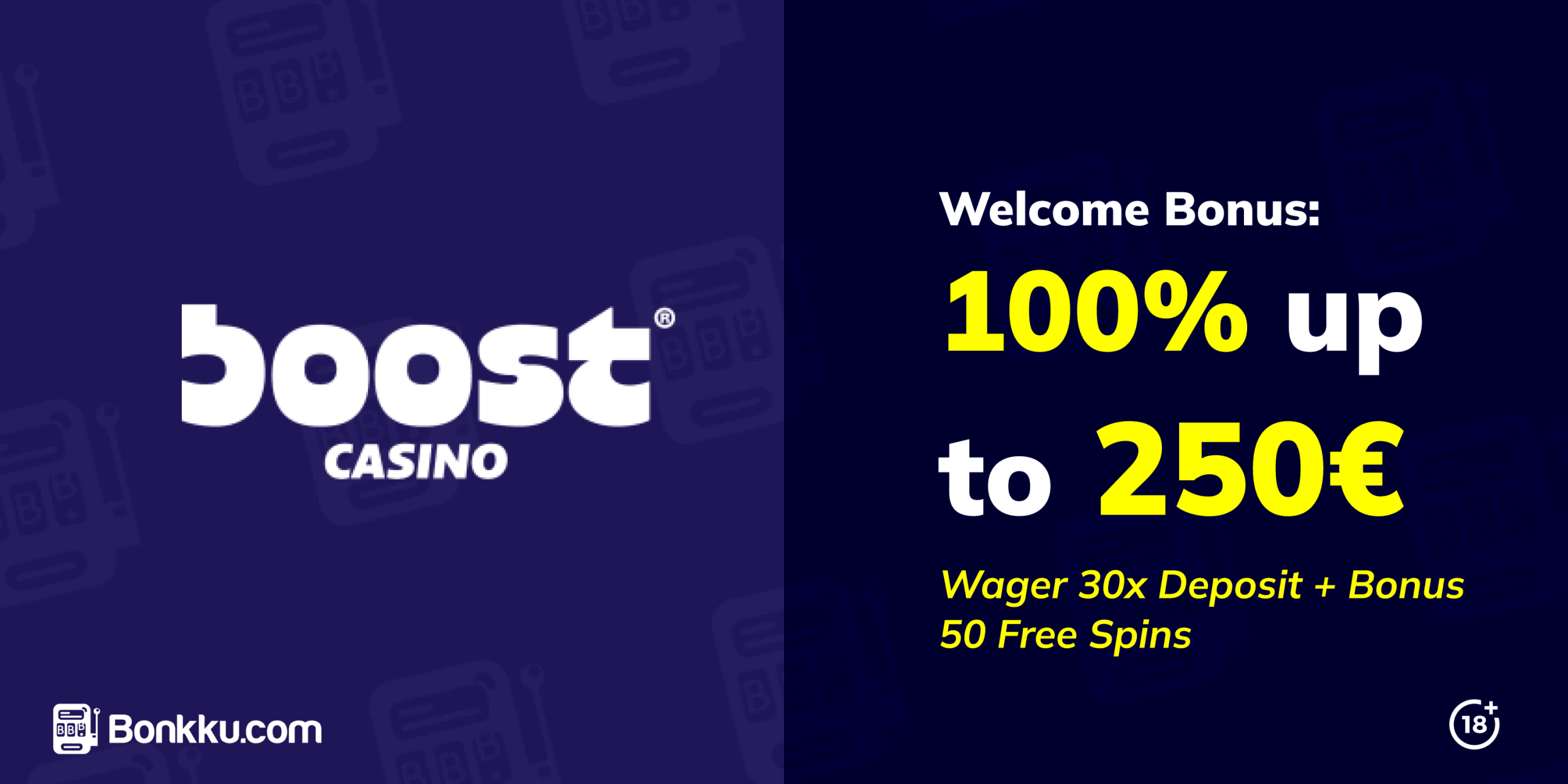 boost casino welcome bonus