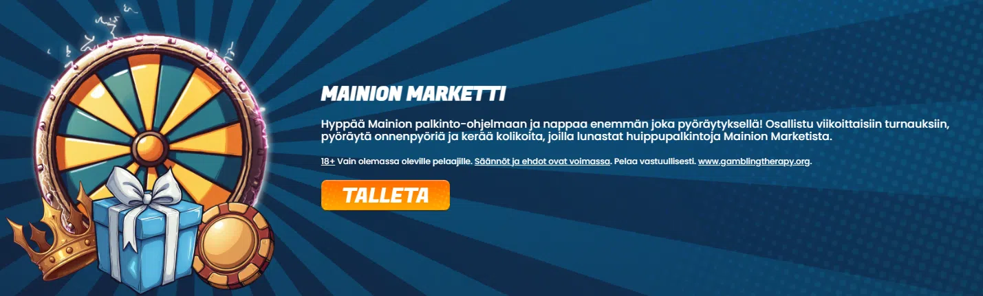 mainio kasinon mainio marketti
