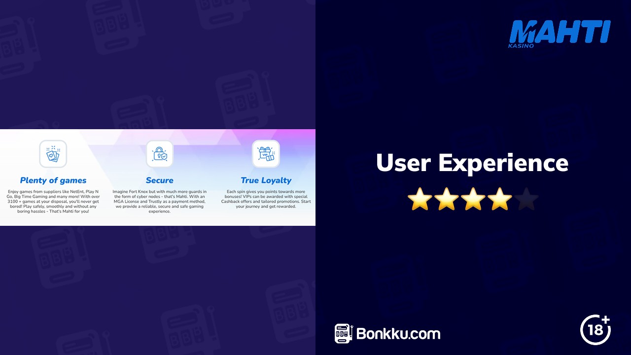 mahti casino user experience