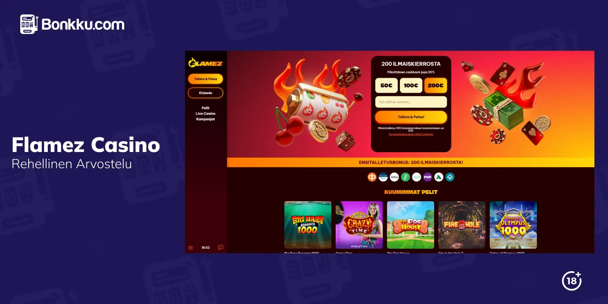 flamez casino arvostelu