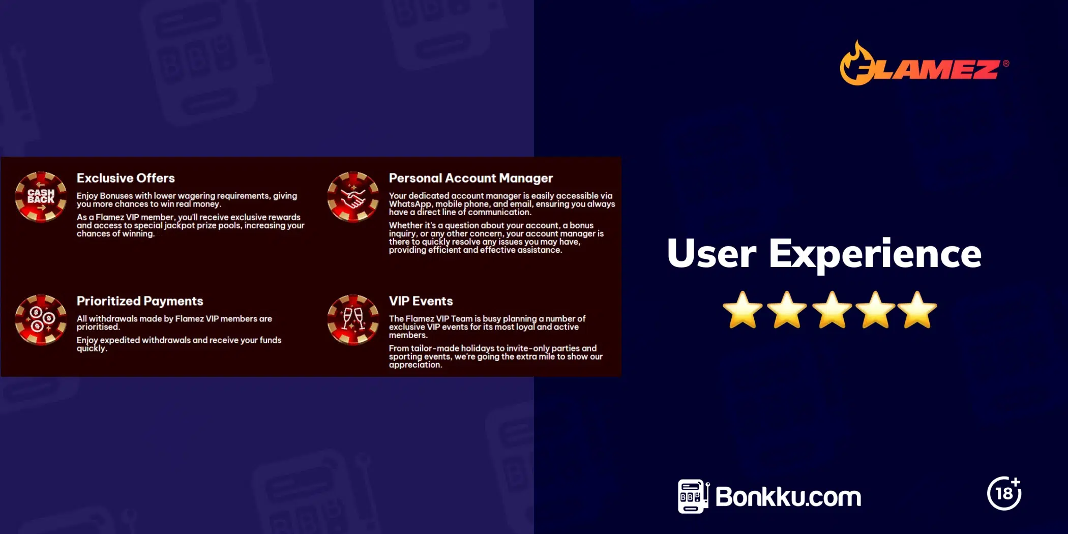 flamez casino user experience