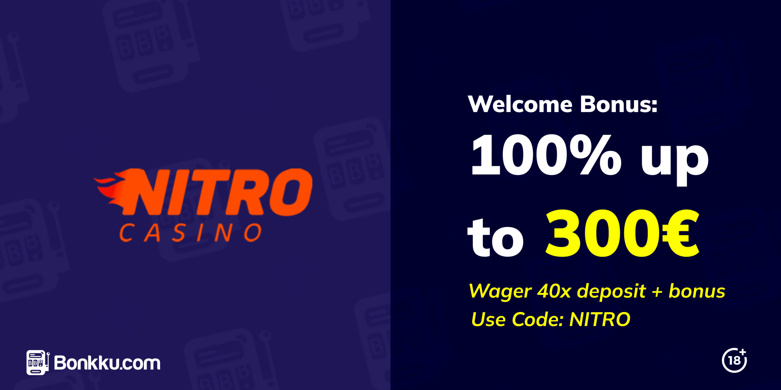 nitro welcome bonus