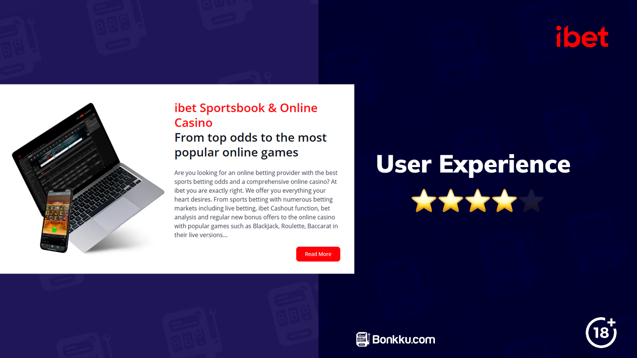 ibet casino user experience