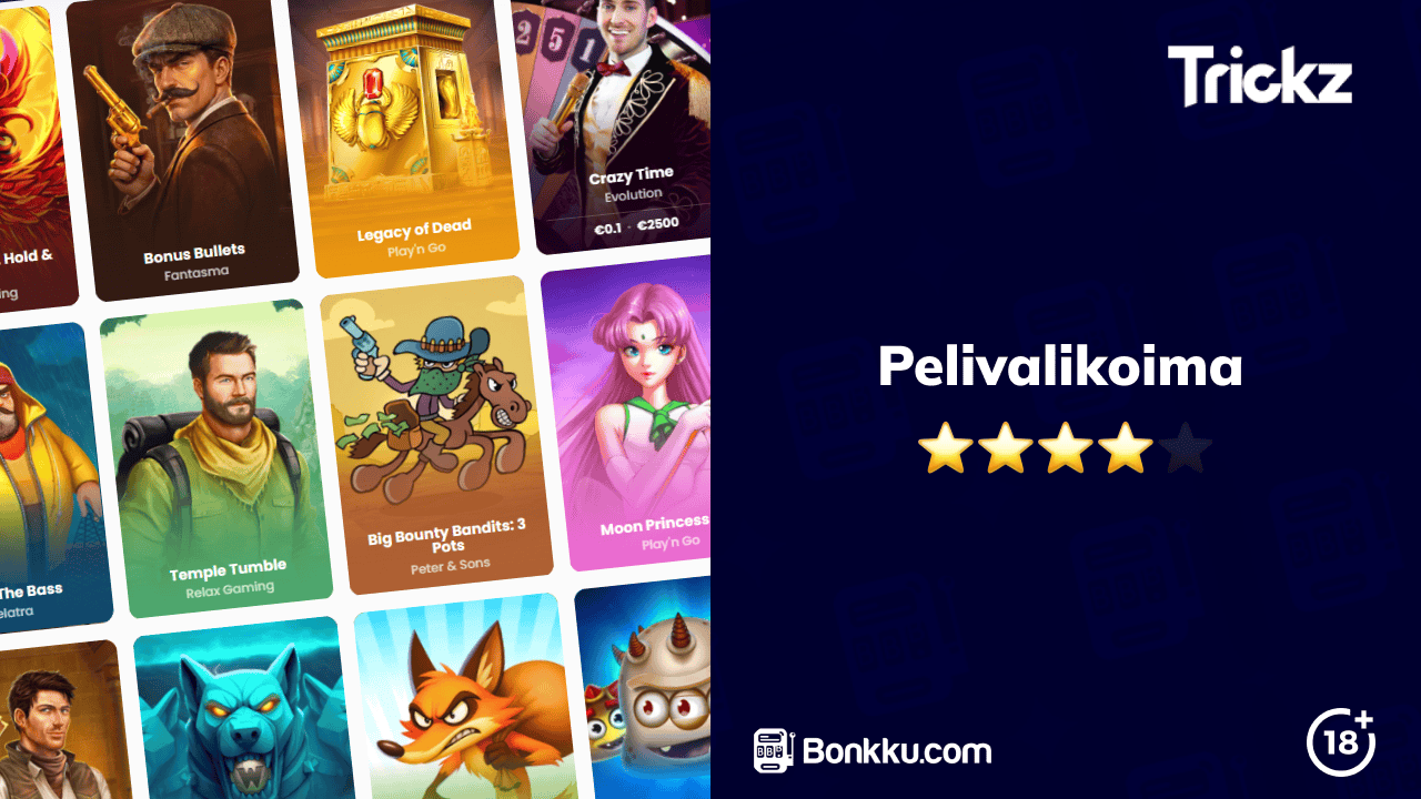 trickz casino pelit