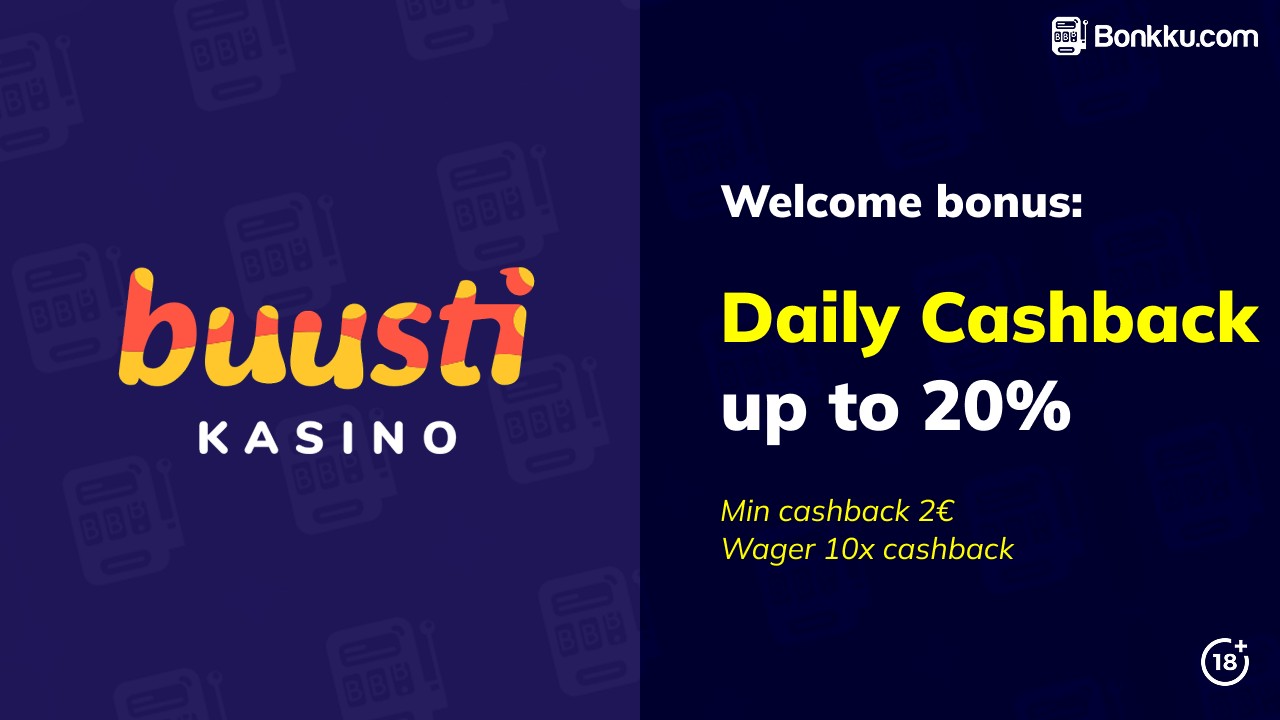 buusti kasino welcome bonus