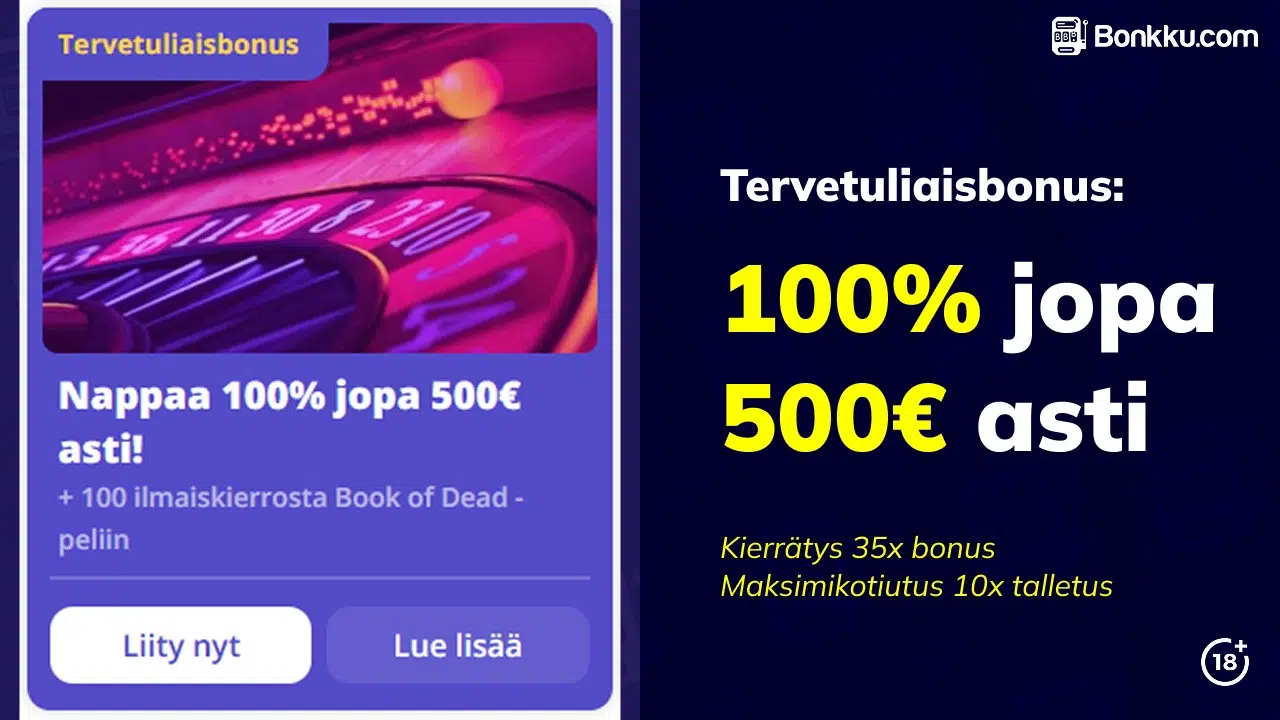 casino days tervetuliaisbonus