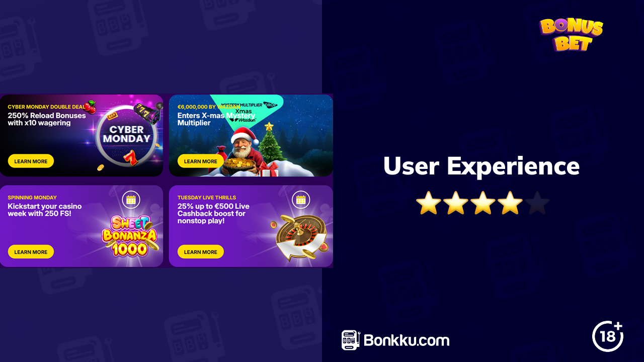 bonusbet user experience