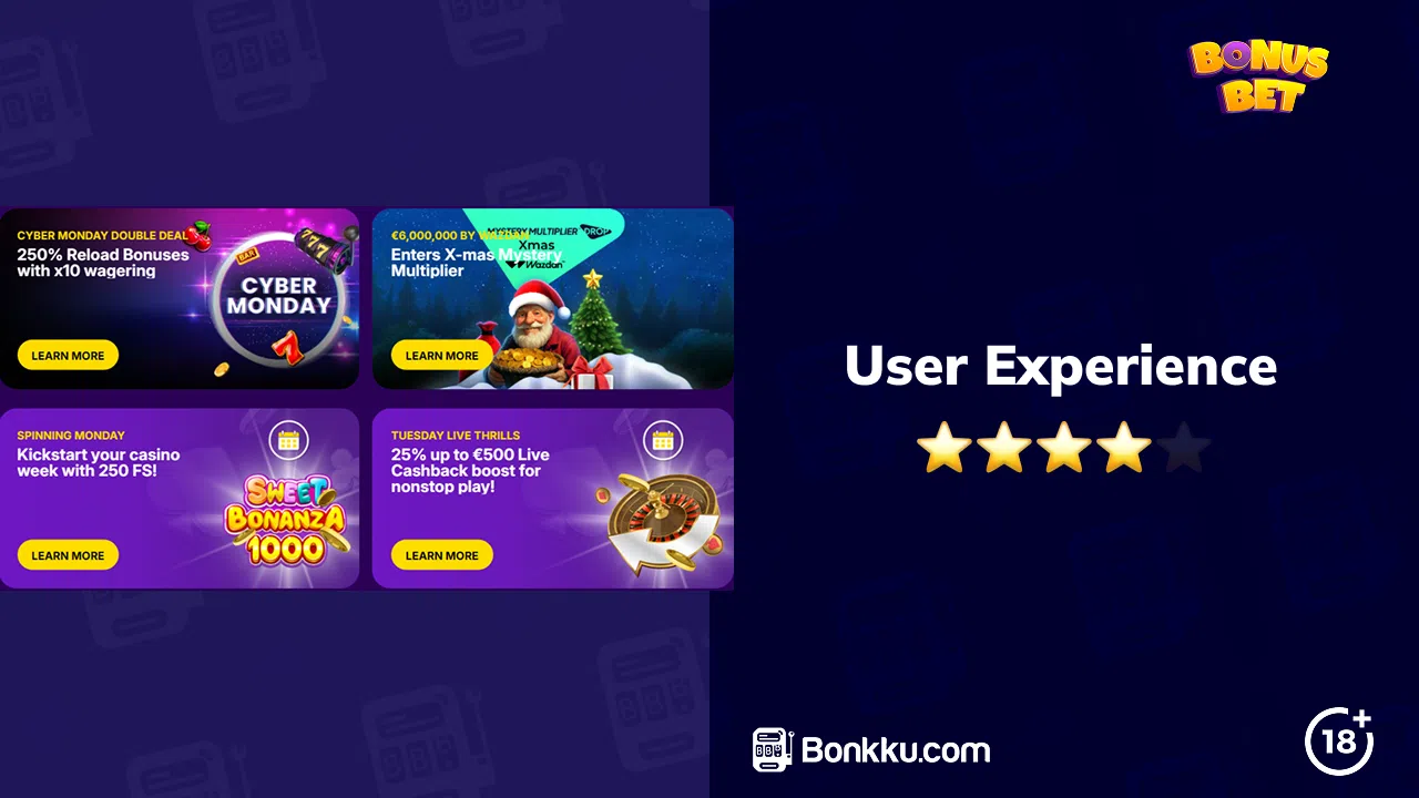 bonusbet user experience