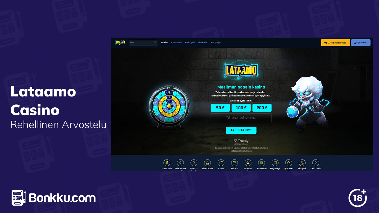 lataamo casino arvostelu