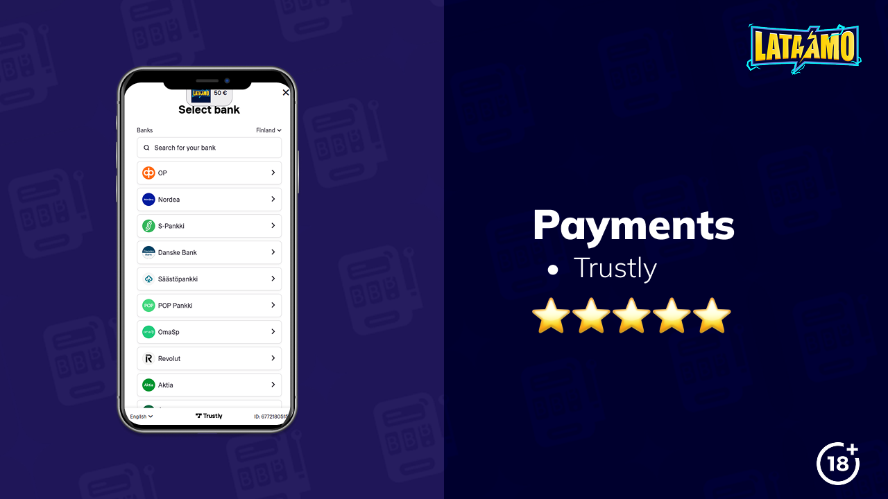 lataamo casino payments