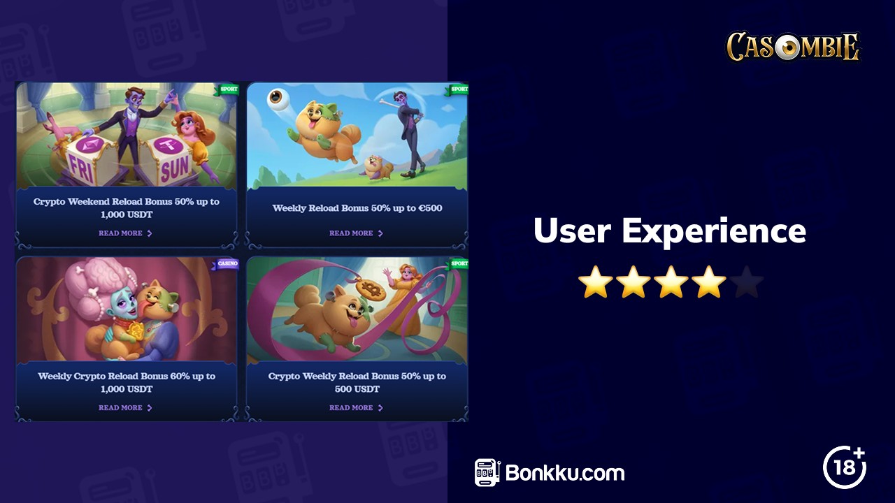 casombie casino user experience