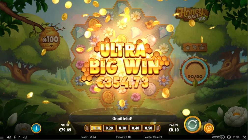 Big wins screenshot