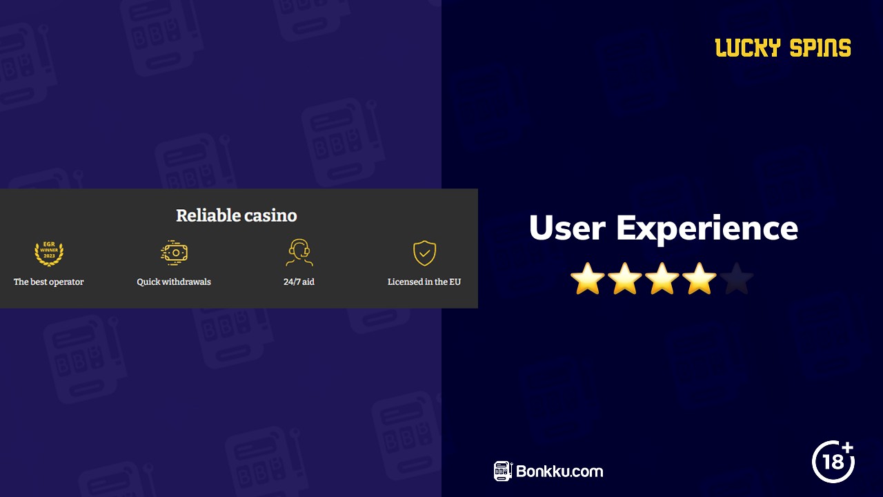 lucky spins casino user experience