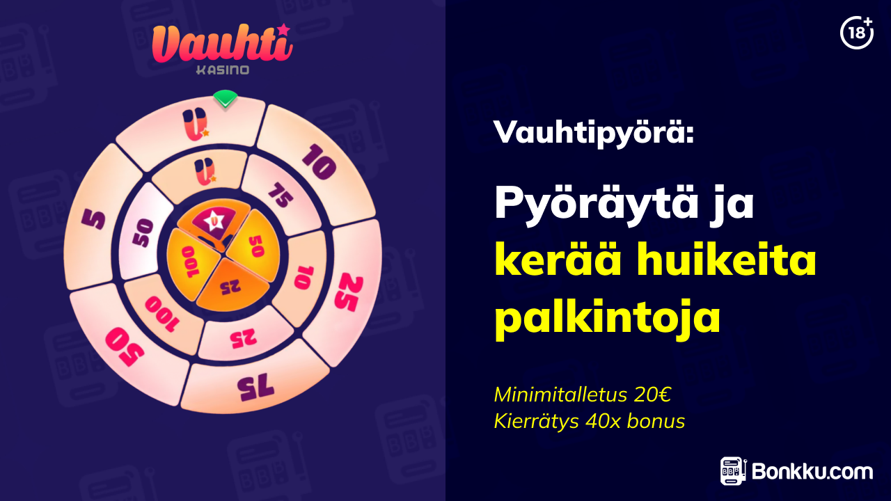 vauhti kasino vauhtipyörä
