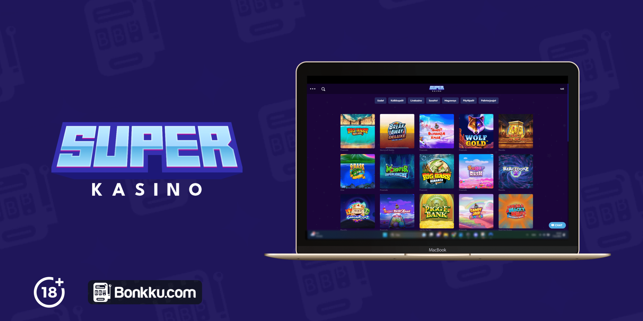 Super Kasino Review Header