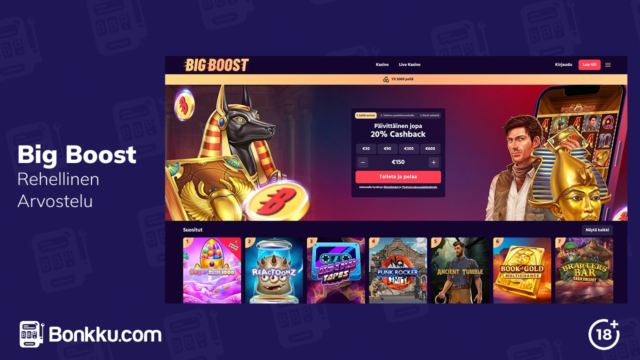big boost casino arvostelu