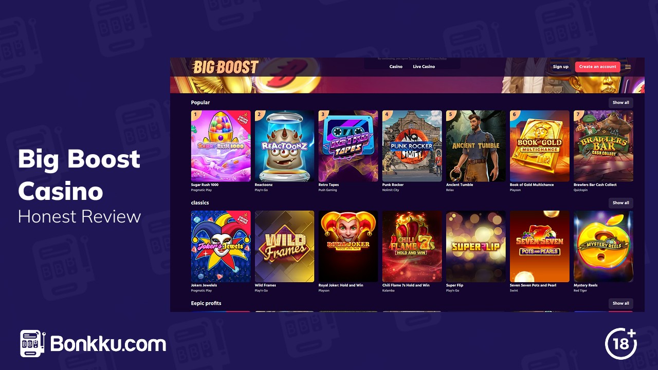 big boost casino review