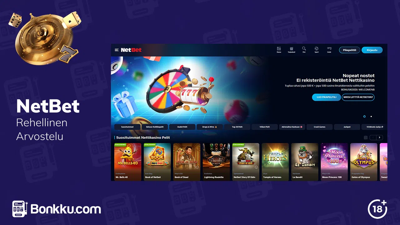 netbet casino arvostelu