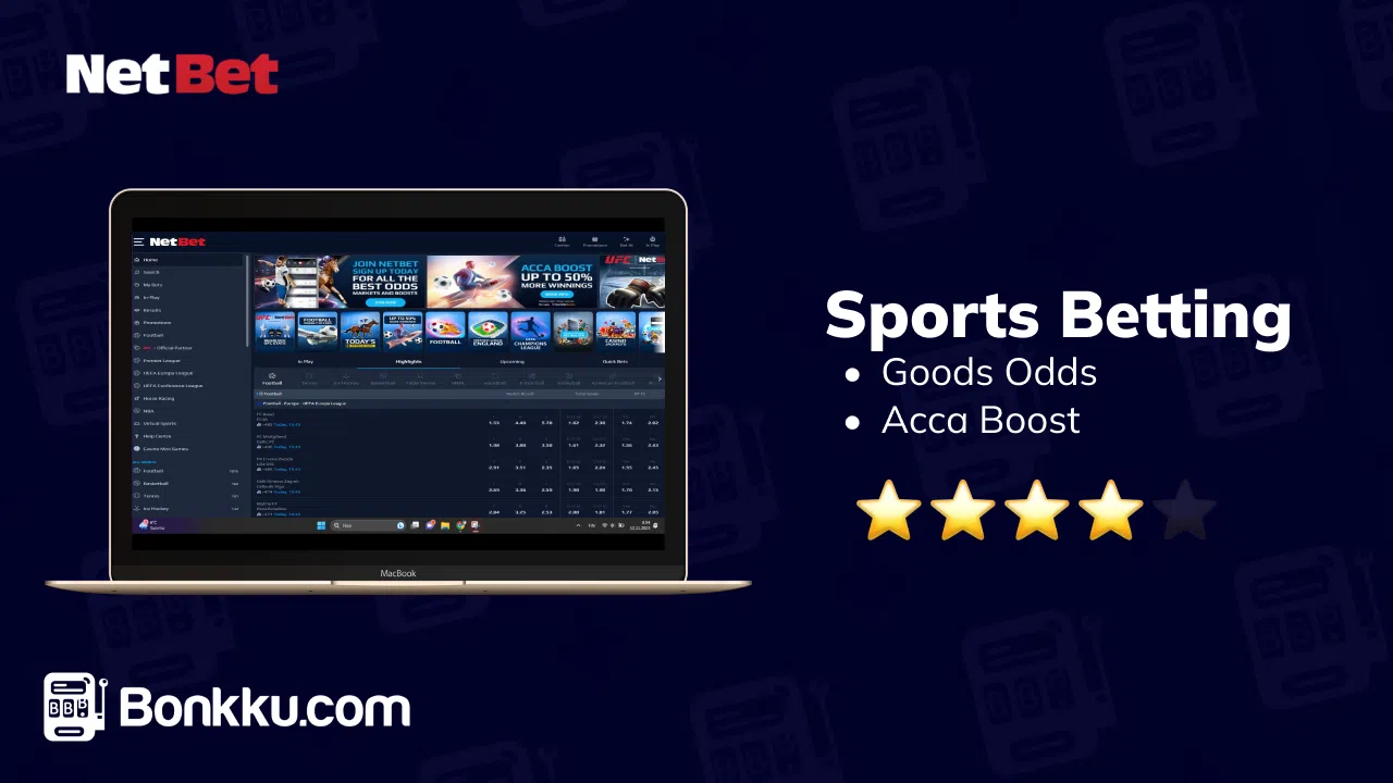 netbet sports betting