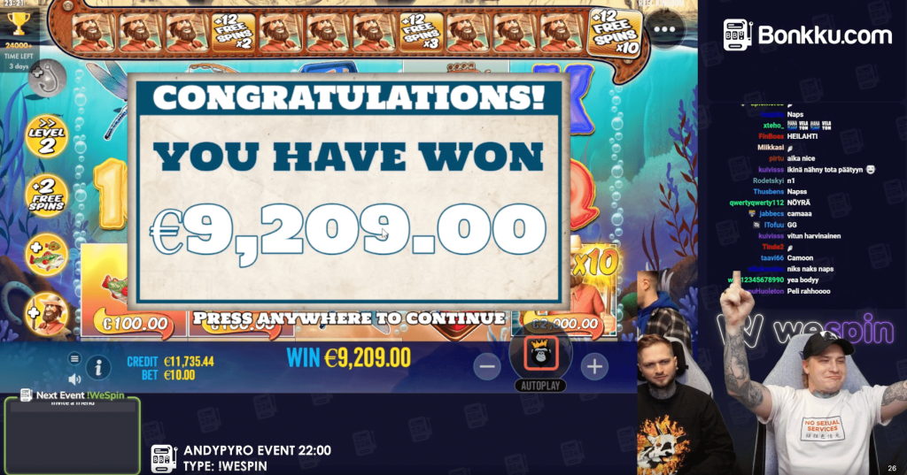 Casino together bonus