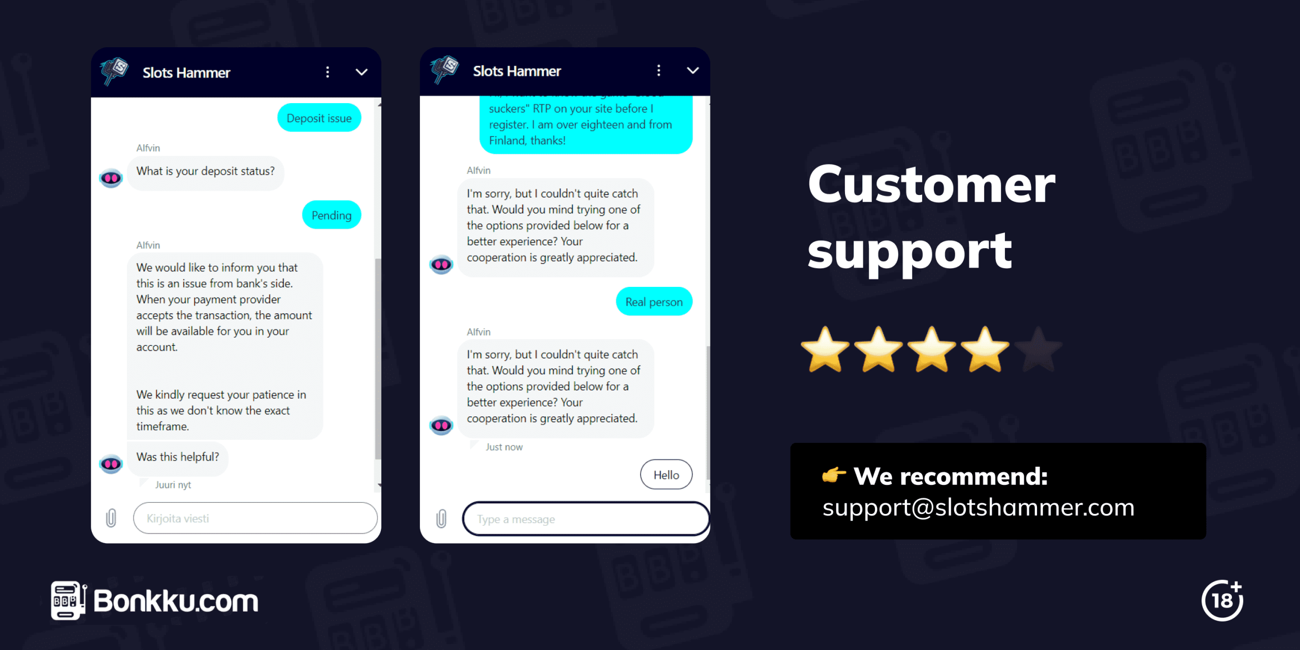 SlotsHammer Customer Support