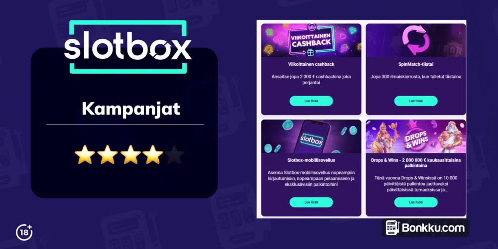 slotbox kampanjat