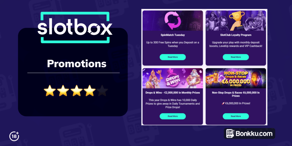 slotbox promotions