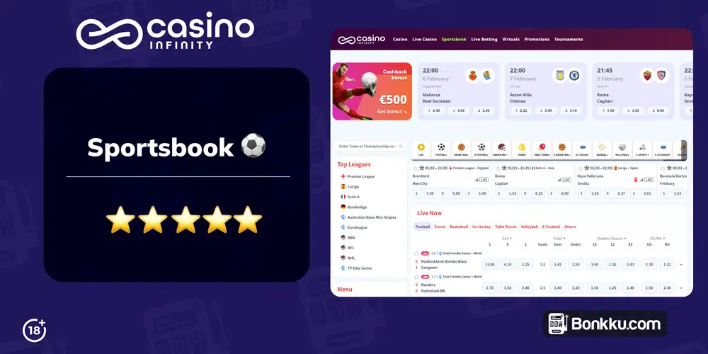 Casino Infinity Sportsbook