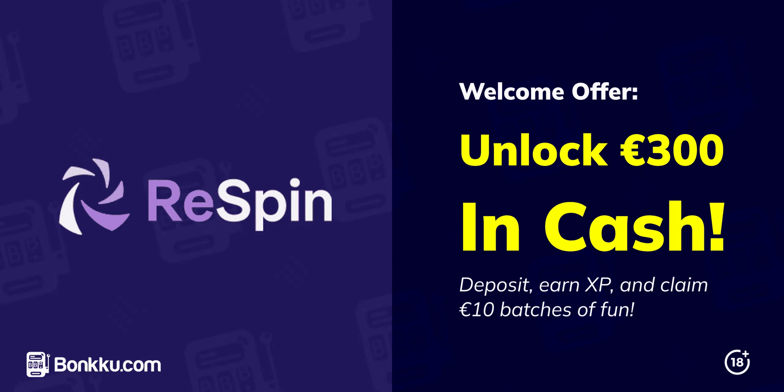 Respin Casino Welcome offer