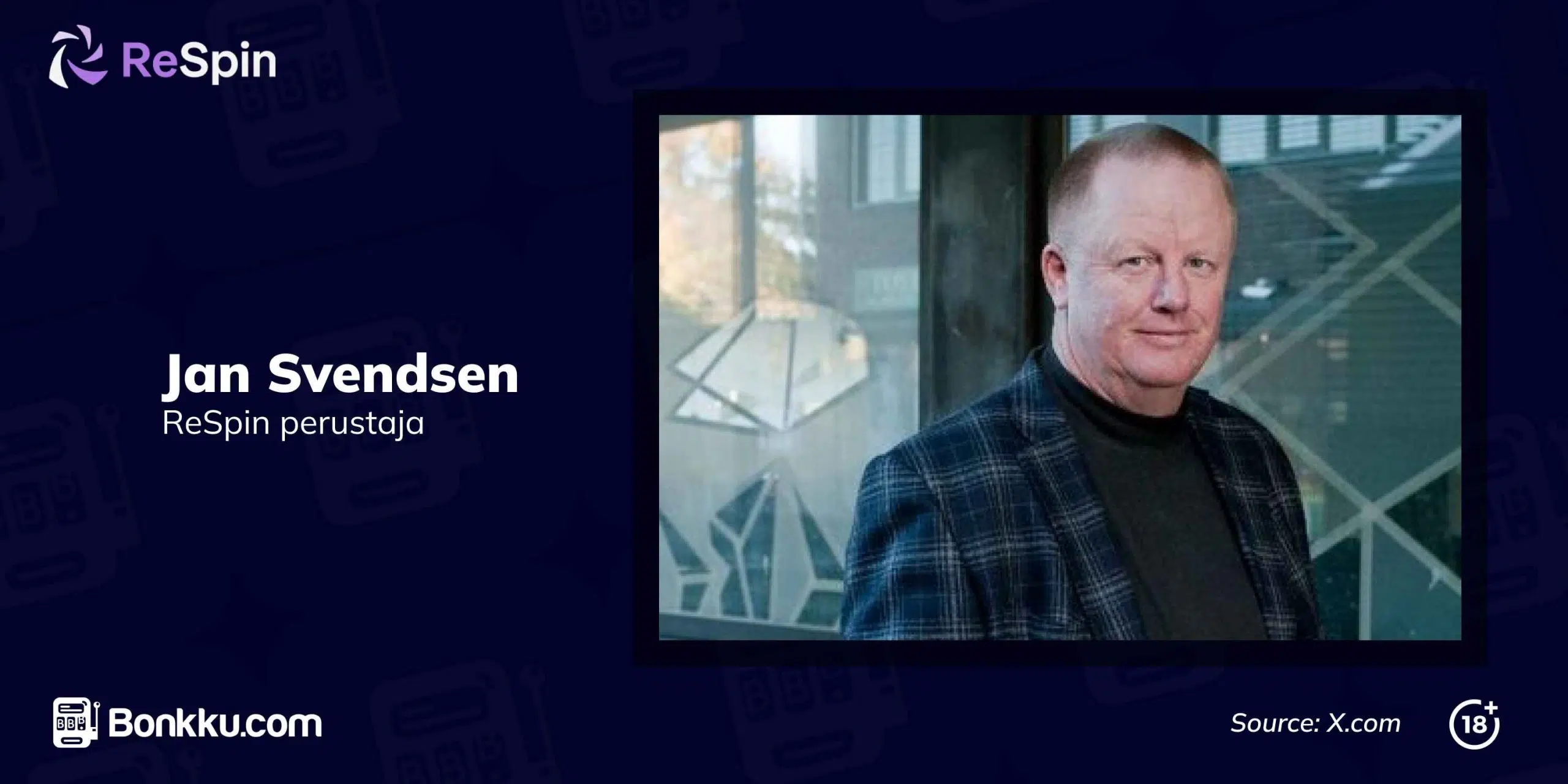 ReSpin kasino perustaja Jan Svendsen