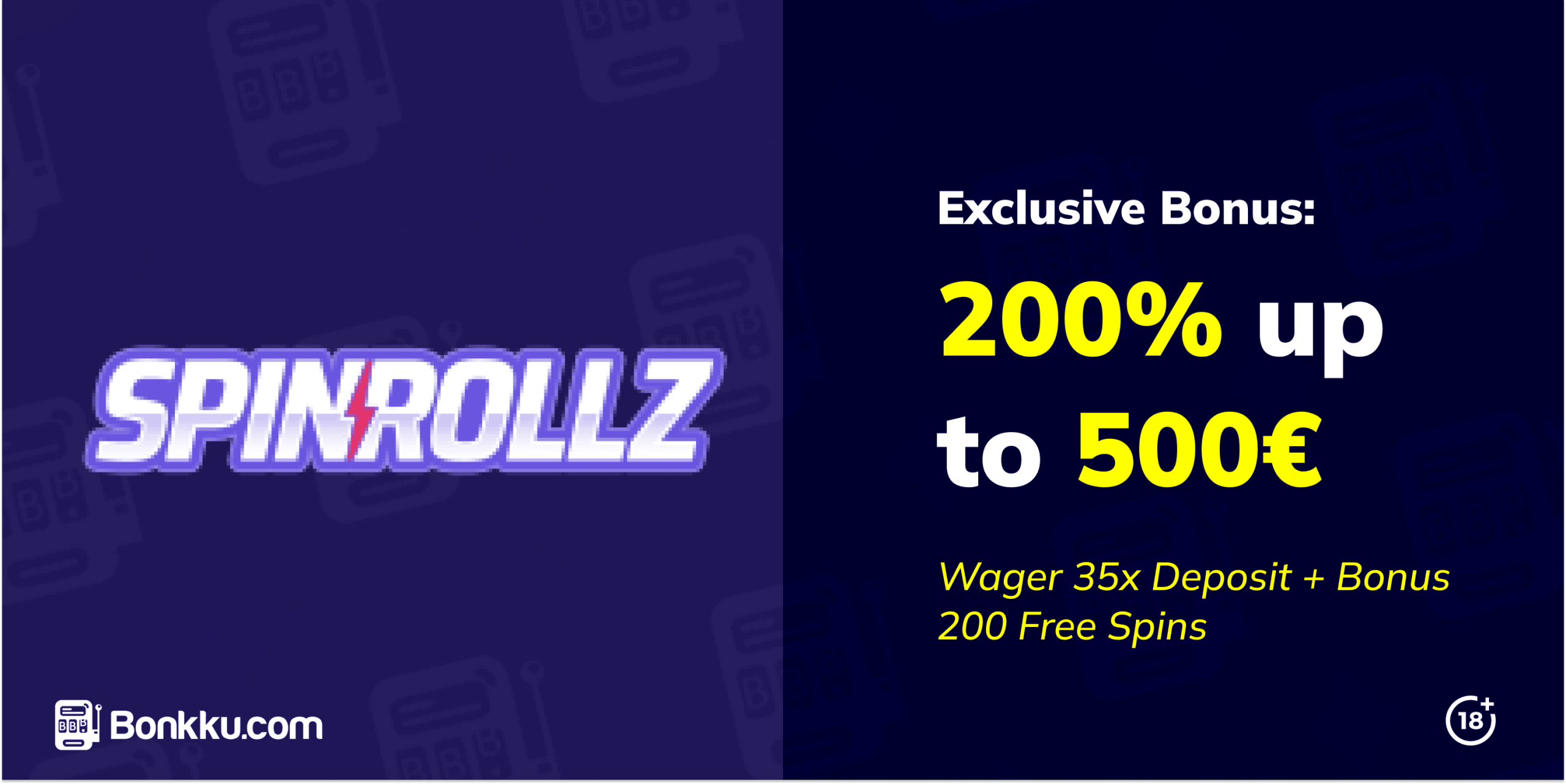 spinrollz casino exclusive bonus