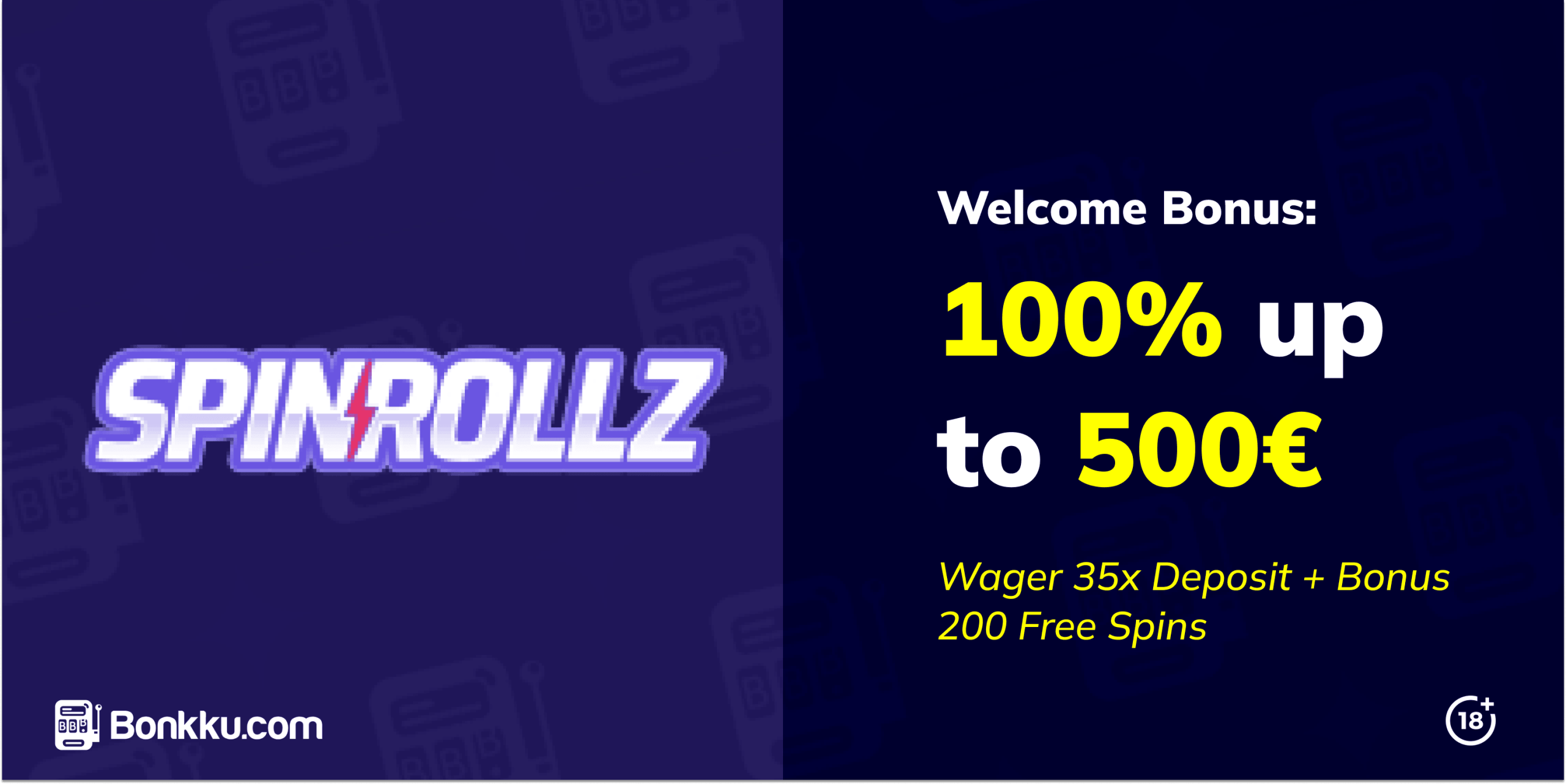 spinrollz casino welcome bonus