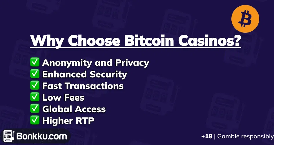 Why choose bitcoin casinos