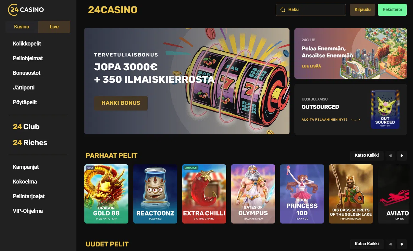 24Casino aula