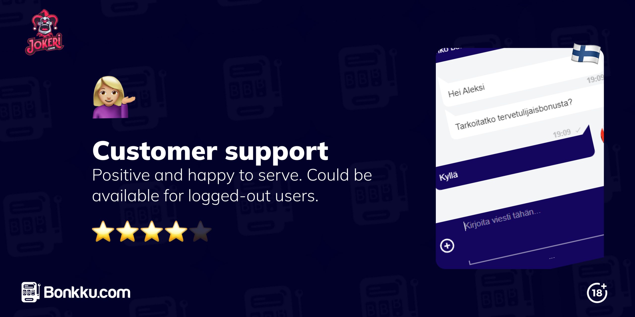 Jokeri Customer Support