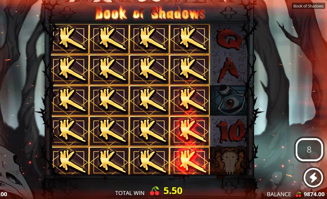 book of shadows bonus gameplay