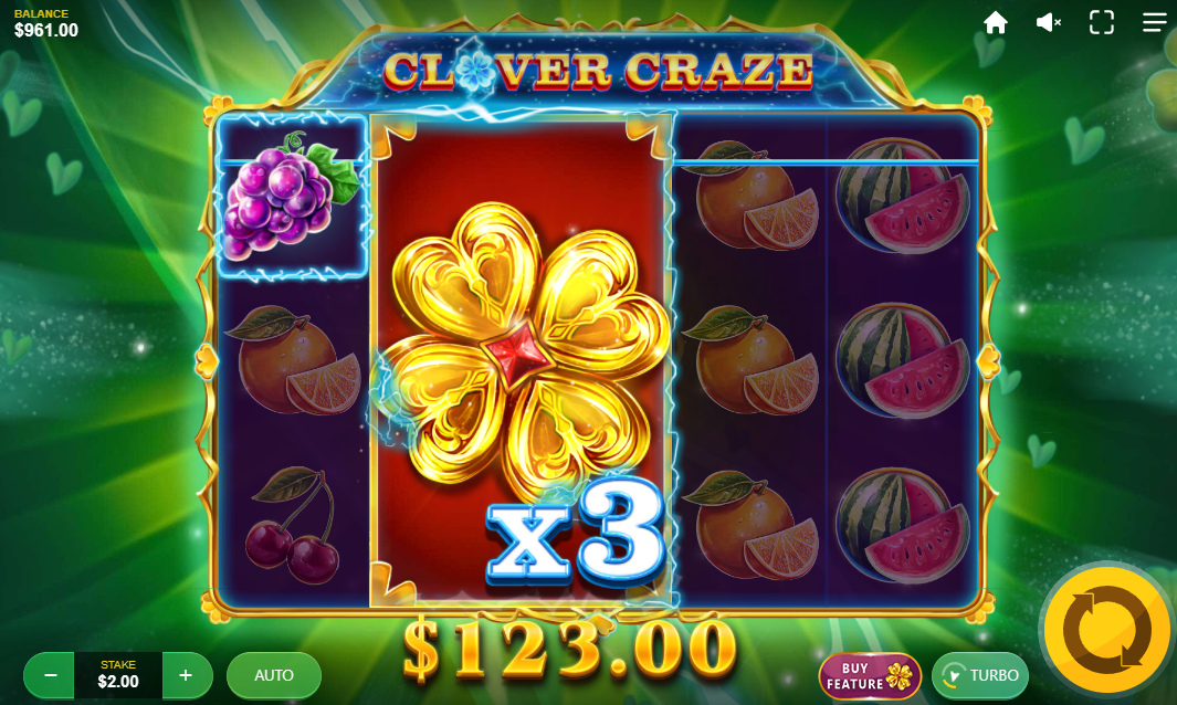 clover craze bonus