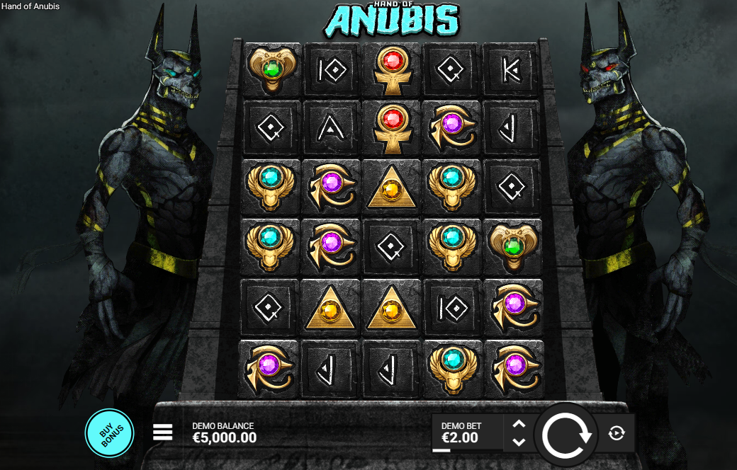 hand of anubis hacksaw gaming