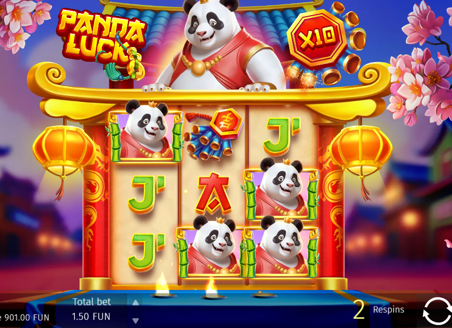 panda luck bonus